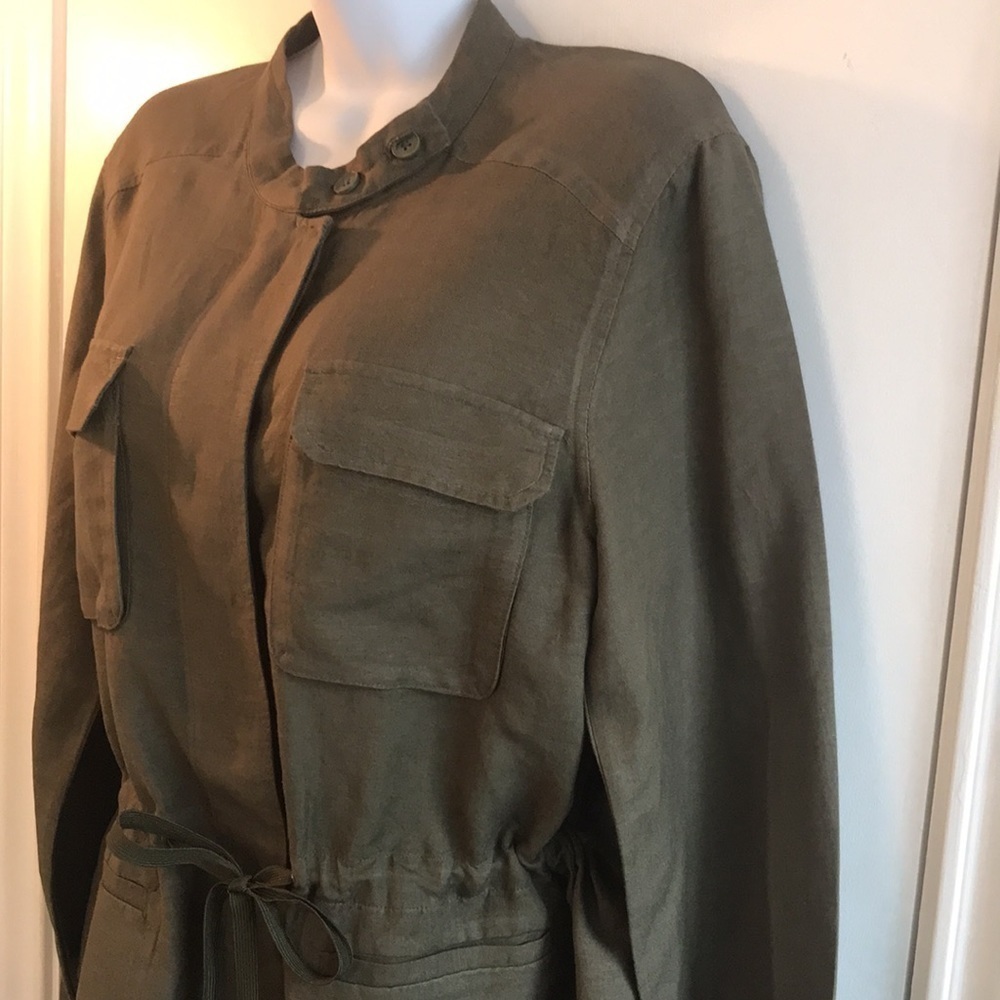Women’s Linen Lightweight Jacket - Picture 2 of 14